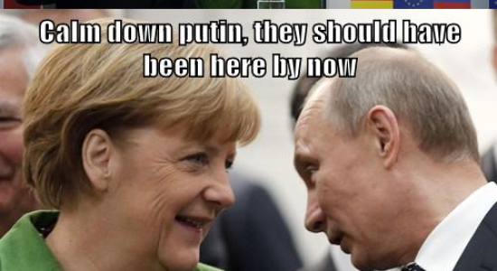 I want boobs ! [ Poutine, Merkel and boobs ]