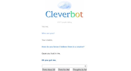 Cleverbot\'s creator
