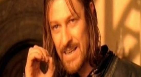 One does not simply...