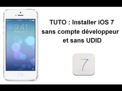Tuto installation iOS 7 Beta