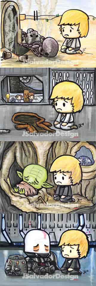La belle vie de Luke Skywalker