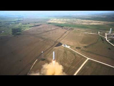 SpaceX Grasshopper 325m test [1:36]