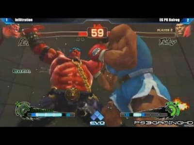 PR Balrog vs Infiltration ( Super Street Fighter 4 AE )
