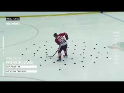 Trick de hockey sur glace : Patrick Kane