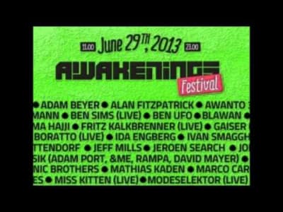 Dave Clarke - Awakenings 2013 (Techno)