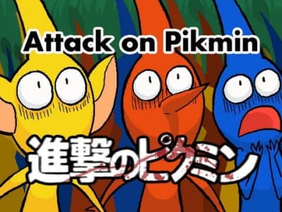 Attack on pikmin