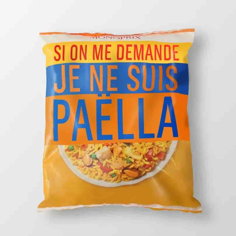 Paella + humour !