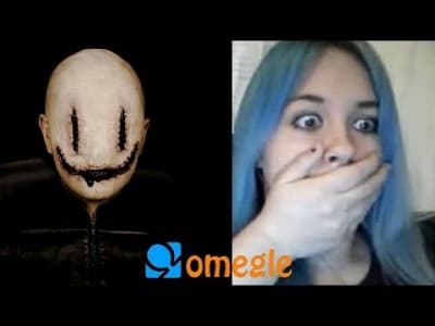 Smiley goes on Omegle! 