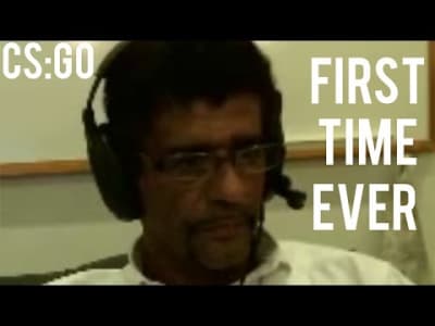 Carlos first moments on CS:GO
