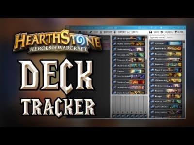 Deck tracker : Utilitaire de gestion de deck et d'analyse