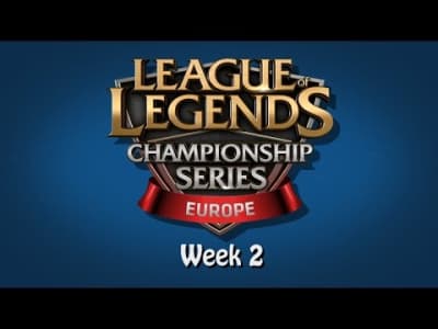 Résumé LCS Europe : week 2 !