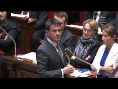 Réponse Manuel Valls sur les attaques contre le FN