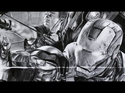 Speed Drawing Avengers Age of Ultron