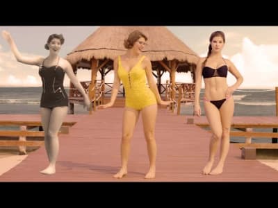 L'évolution du bikini avec Amanda Cerny