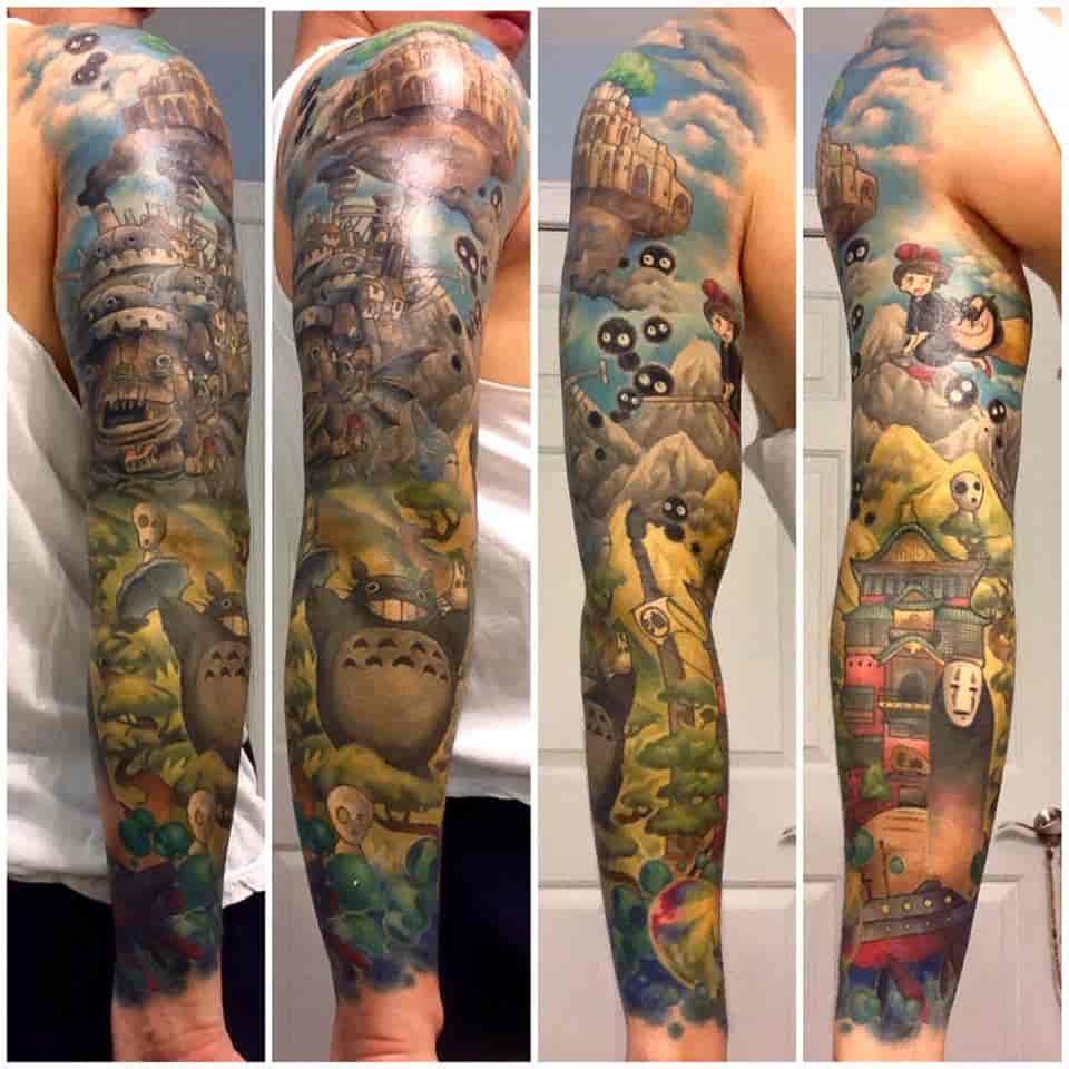 Studio Ghibli tattoo