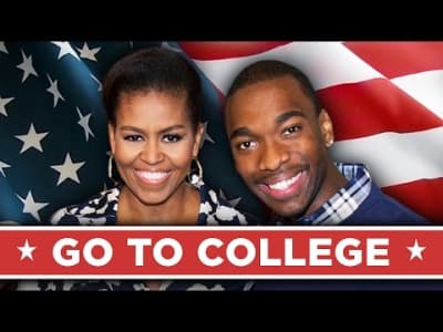 Go to college (Michelle obama rap)