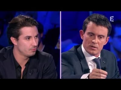ONPC - Echange entre Jeremy Ferrari et Manuel Valls