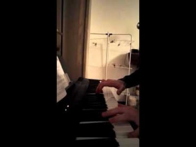 Sombre hiver piano