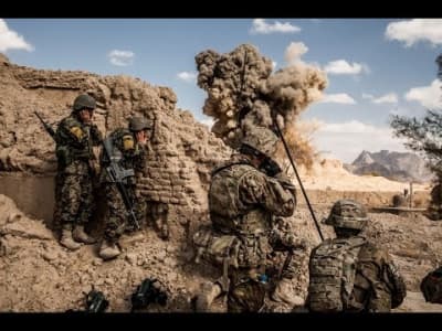 Intense combat Afghanistan 