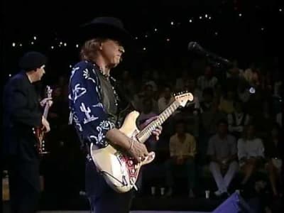 Stevie Ray Vaughan couldn't stand the weather live