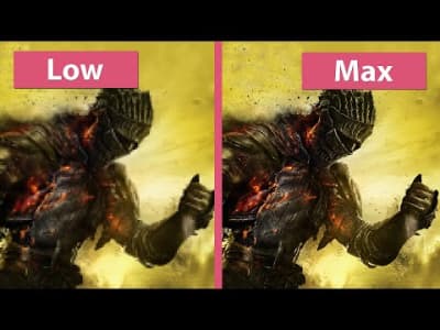 Comparaison graphique Low vs Ultra de Dark Souls 3 [PC]