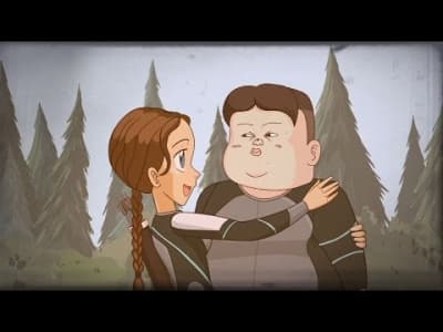 Kim's Hunger Games. Kim a true hero ! #TeamKim