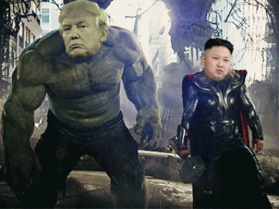 Bientôt sur vos écrans, Kim vs Trump