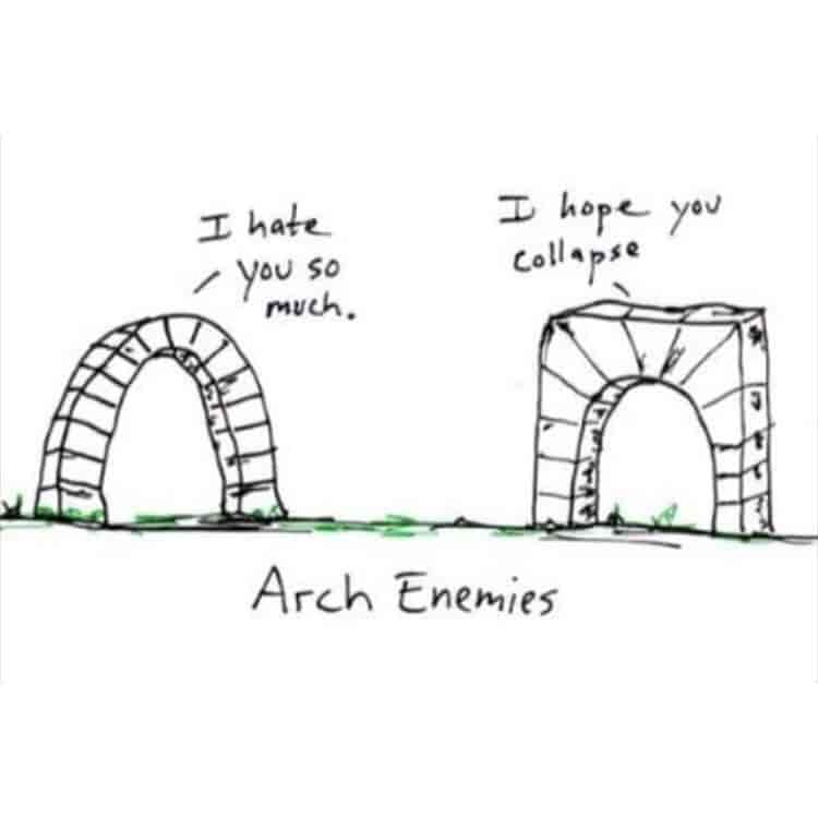 Arch enemies...