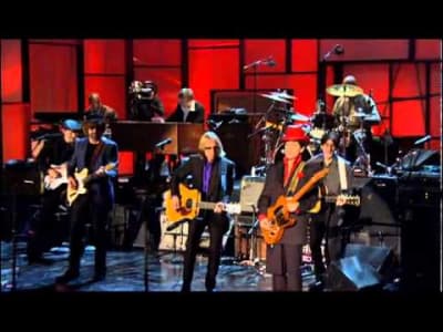 Prince, Tom Petty, Steve Winwood, Jeff Lynne and others -- &quot;While My Guitar Gently Weeps&quot; 