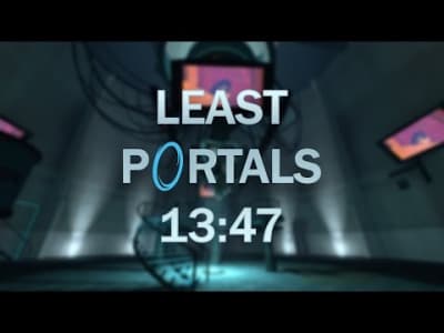 Portal Done with 15 Portals in 13:47 - Least Portals [SEGMENTED]
