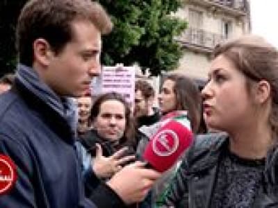 Manifestation Anti avortement à Paris