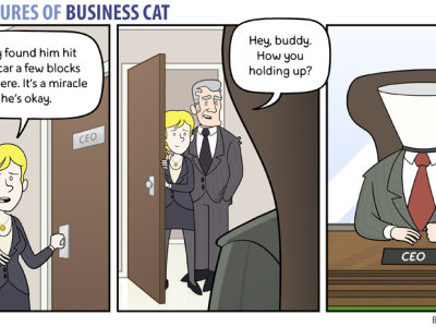 Business Cat - Rétablissement