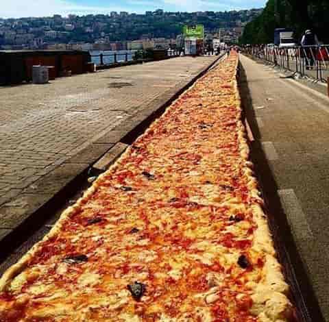 Pizza de 2km