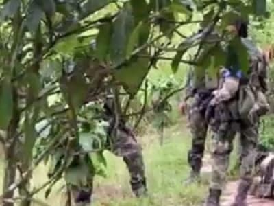 Embuscade des FARC lors d'un reportage sur l'armée colombienne.