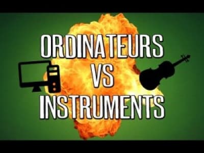 [ VIDEO ] Ordinateurs VS Instruments de musique