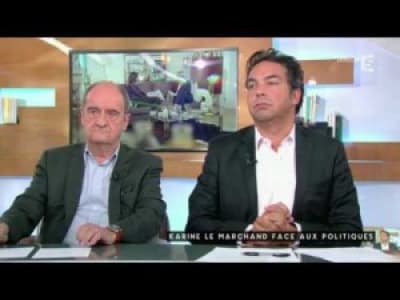 Karine Le Marchant et Patrick Cohen sur Marine Le Pen