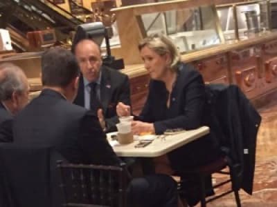 Le Pen va à la Trump Tower