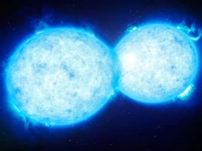 Une collision entre 2 étoiles sera visible à l'oeil nu en 2022