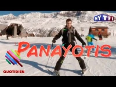 Panayotis fait du ski