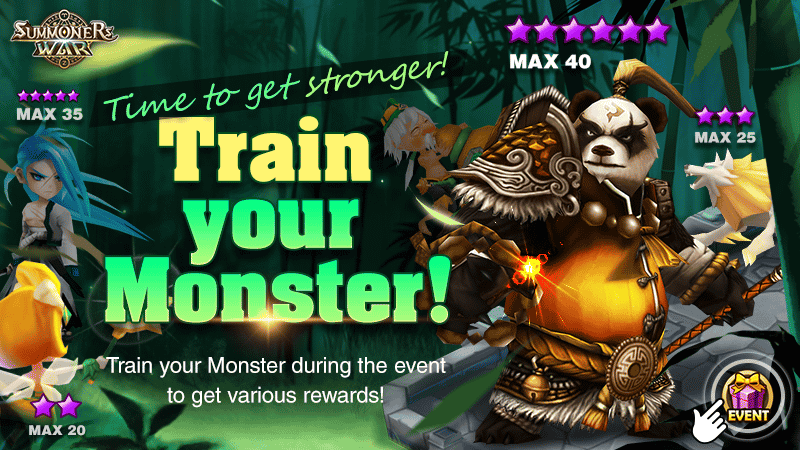 [Event] Time to get stronger! Train your Monster!