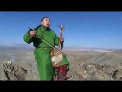 Mongolian throat singing