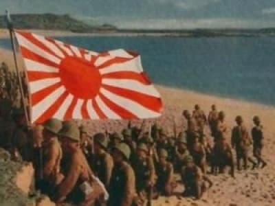 Une centaine de photographies colorisées de la guerre du Pacifique. 