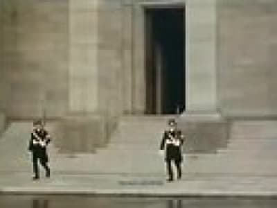 Relève des gardes devant le reichstag, 1936
