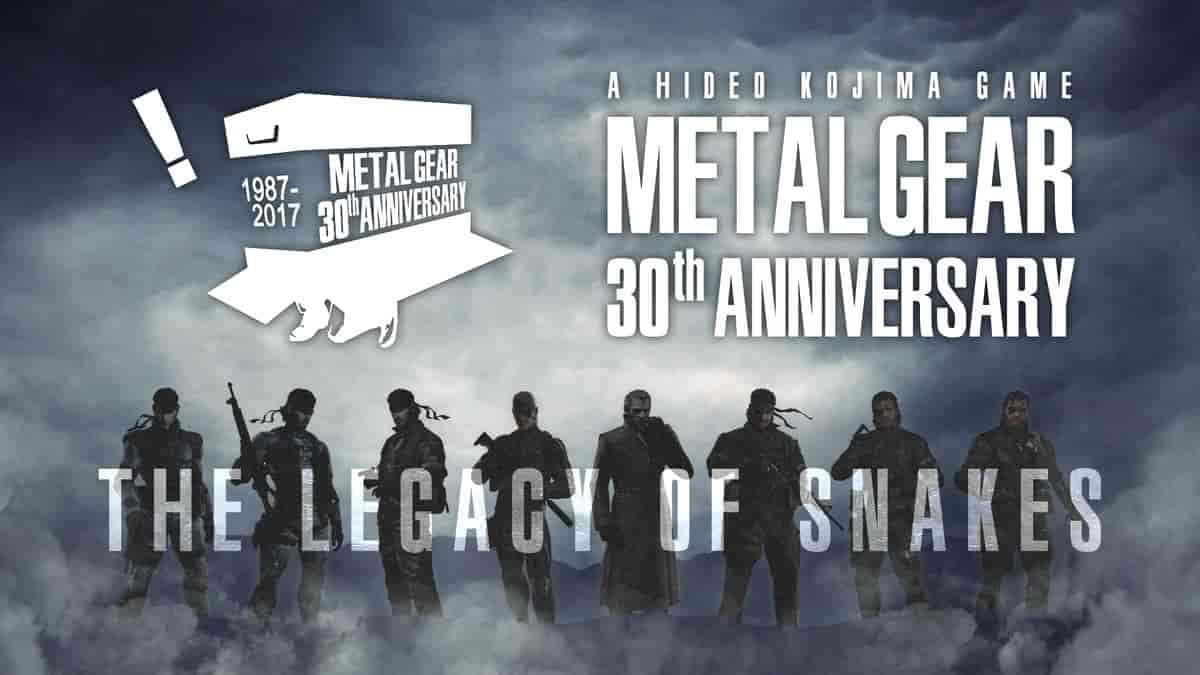 30 ans Metal gear