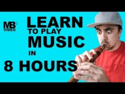 Apprendre à jouer d'un instrument en 7 heures et 38 minutes