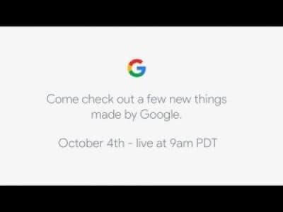 Live Google Event (4 octobre 2017)