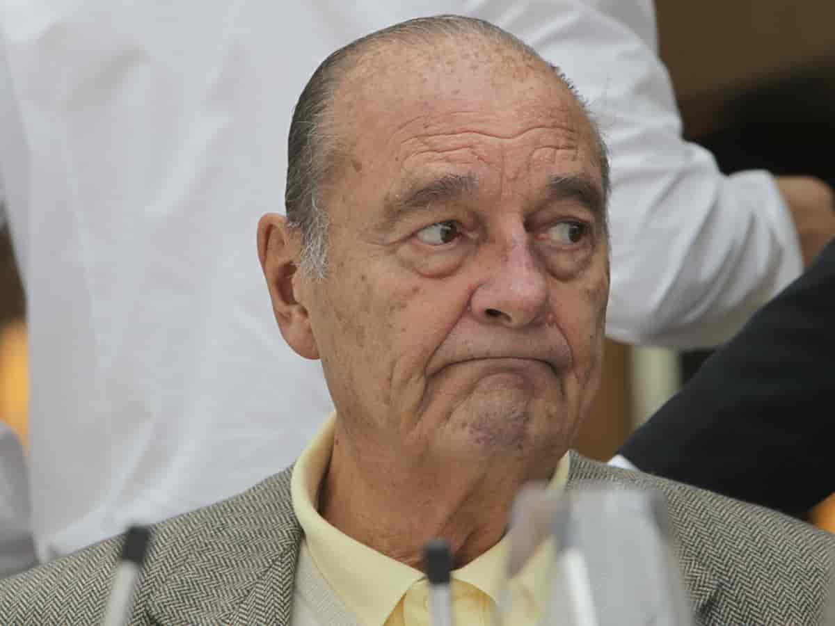 Jacques Chirac, 85 ans, toutes ses dents..