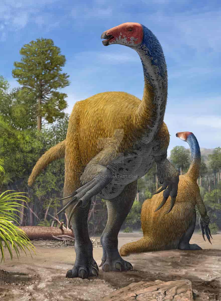 Paleoart: Erlikosaurus