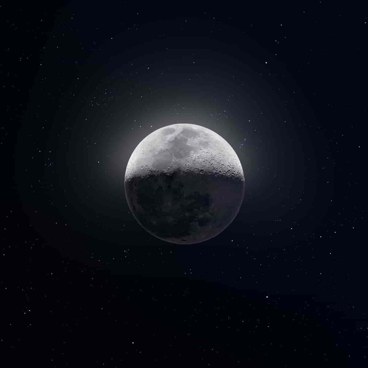 Une photo de la lune composée de 50 000 photos du ciel
