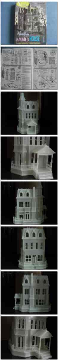 J'ai enfin fini la maquette de la maison d'Addams Family